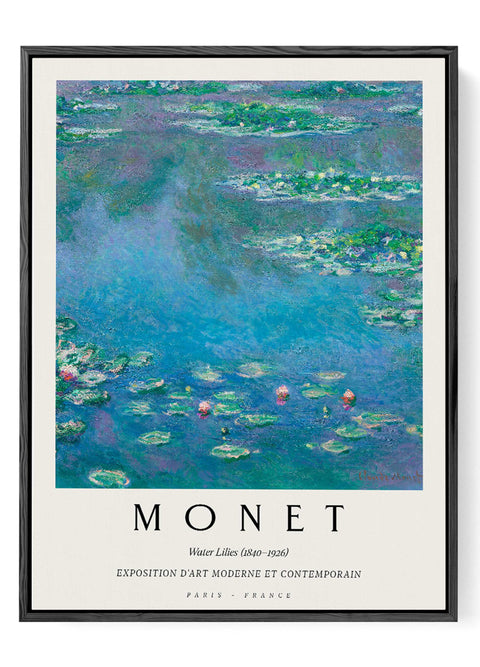 Impressionist botanical poster set