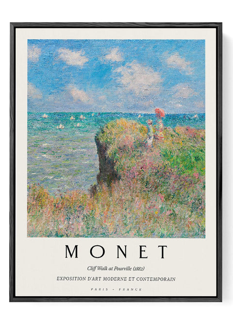 Impressionist coastal landscape art print