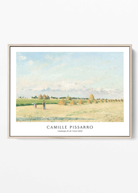 Impressionist countryside wall art