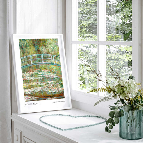 Impressionist garden wall art