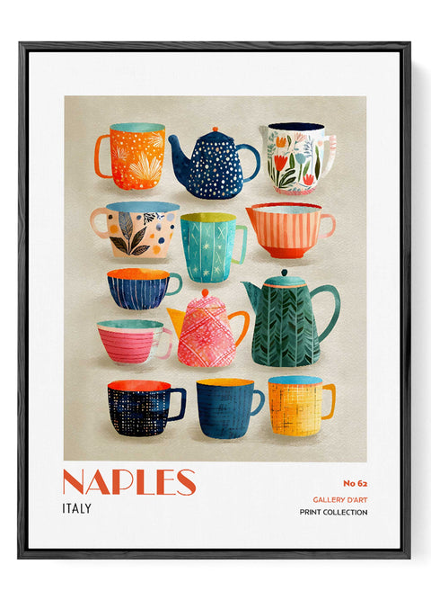 Italian kitchen art print vibrant Mediterranean decor