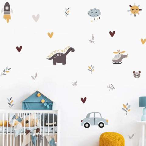 Kids room decor vinyl