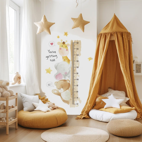 Kids room height chart