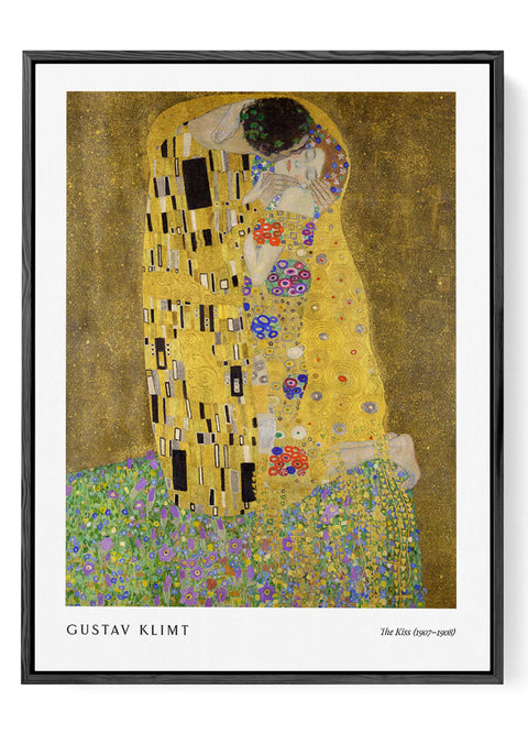 Klimt gold painting art print