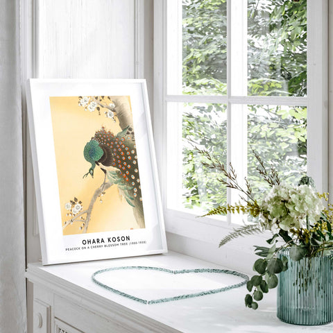 Koson cherry blossom tree artwork