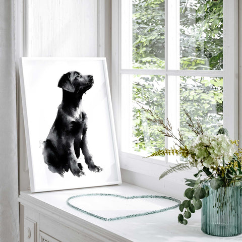 Labrador wall art for dog lovers