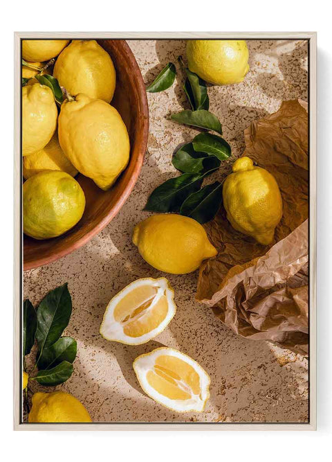 Lemon Still Life Wall Art