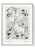 Three Horses (ca. 1925–1930) by Leo Gestel – Minimalist Black Ink Horse Drawing Print