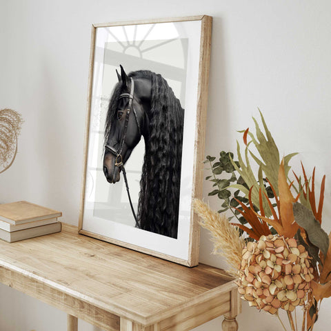 Luxury equestrian wall decor