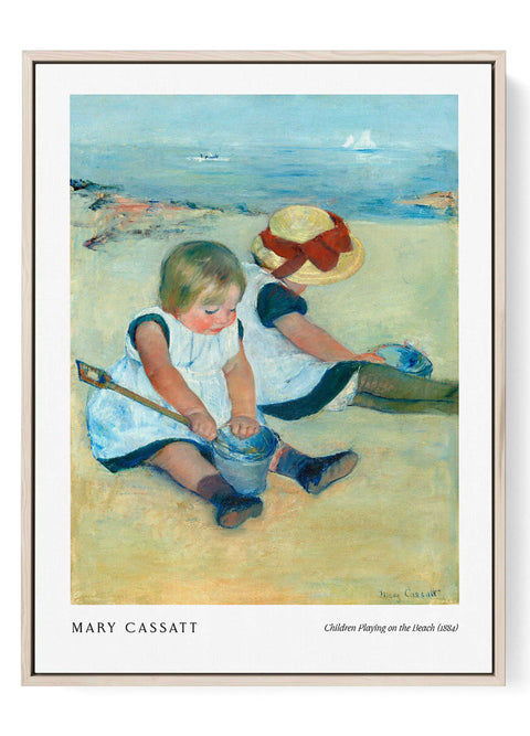 Mary cassatt wall art beach children