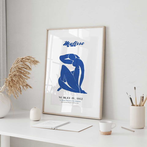 Henri Matisse 1952 - Serene Nude Silhouette Canvas