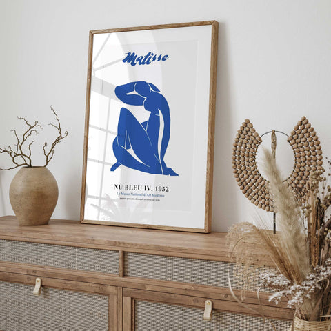 Matisse's Art Innovation - 'Nu Bleu IV' Poster