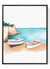Mediterranean Boat Scene – Greek Coastal Wall Decor
