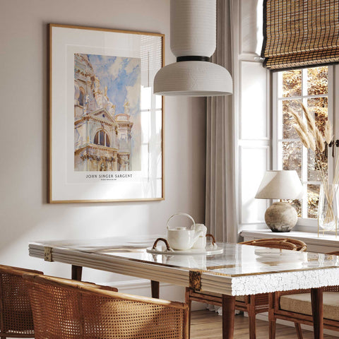 Mediterranean architecture poster