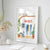 Mediterranean cottage watercolor print