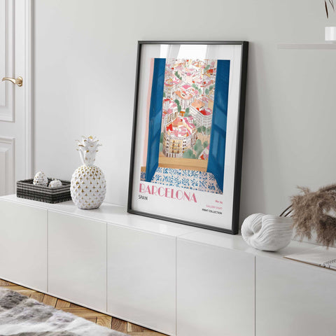 Mediterranean wall decor Spanish urban artwork