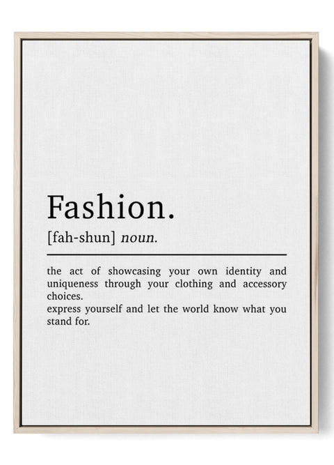 Minimalist Fashion Definition - Chic Wall Art