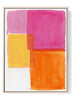 Minimalist Abstract Color Block Art Print | Scandinavian Geometric Wall Decor