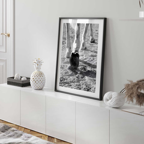 Minimalist horse lover wall decor