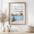 Minimalist kitchen wall art in soft pastel hues