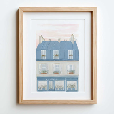 Minimalist lifestyle poster with a focus on urban wanderlust and romantic views.