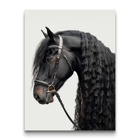 Modern farmhouse horse artwork