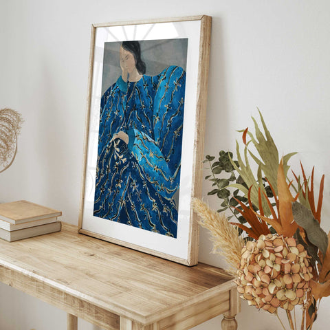 Modern feminine statement wall art