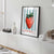 Modern fruit artwork print for dining room wall decor