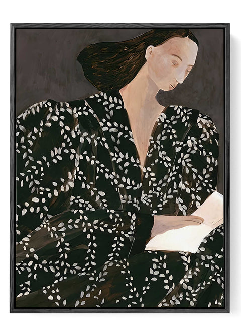 Modern minimalist female figure wall art
