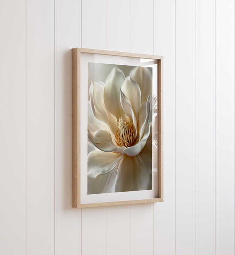 Modern neutral botanical wall art