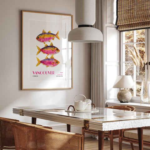 Modern ocean decor for beach and coastal homes