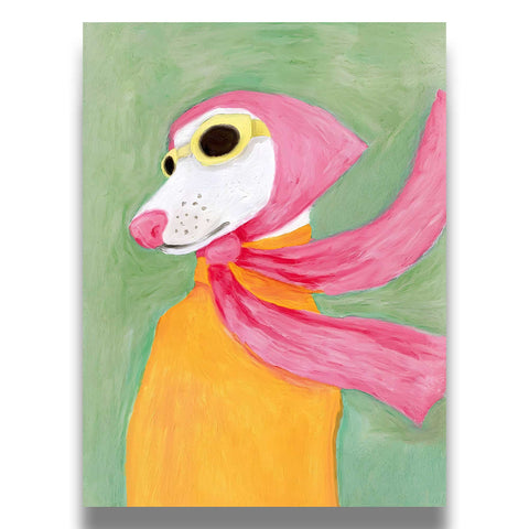 Modern storybook style animal print