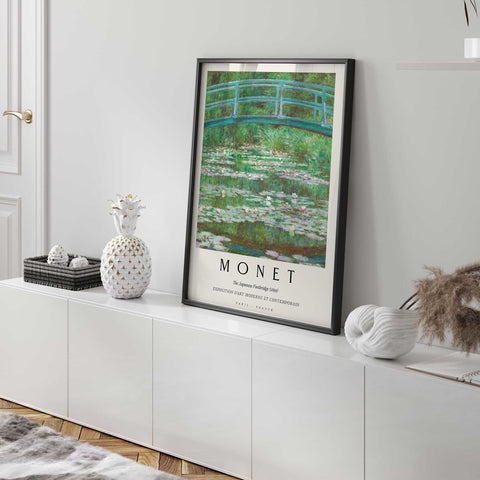 Monet 1899 water lily painting