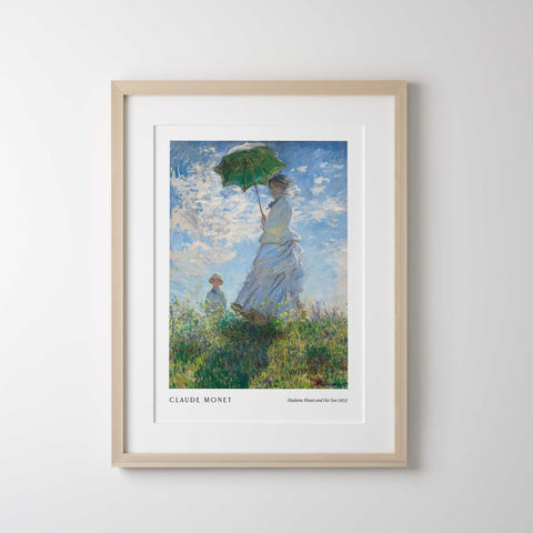 Monet outdoor landscape poster