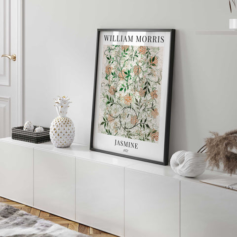 Morris floral vine illustration