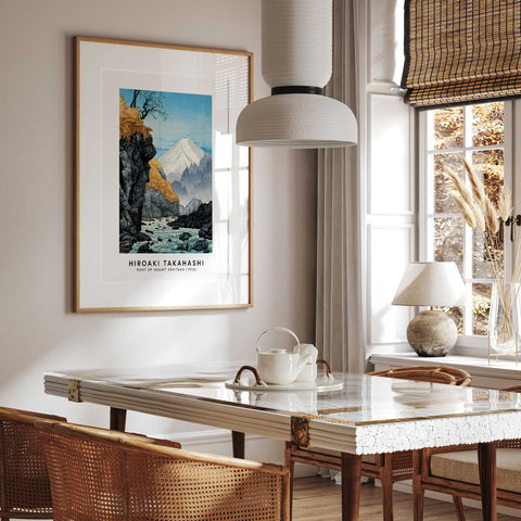 Mount Fuji inspired fine art print