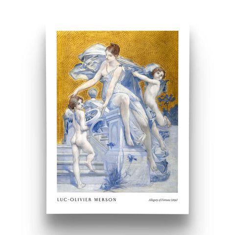 Museum style merson wall art print