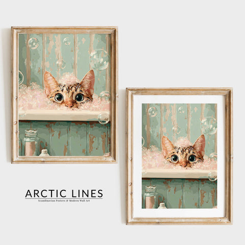 Muted olive, yellow, and blue color palette on a textured background.