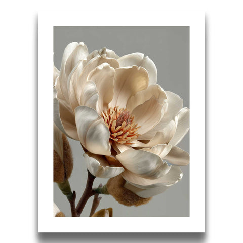 Neutral botanical decor