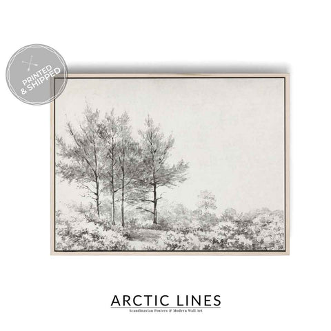 Neutral monochrome wall decor