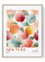 New York watercolor fruit art print