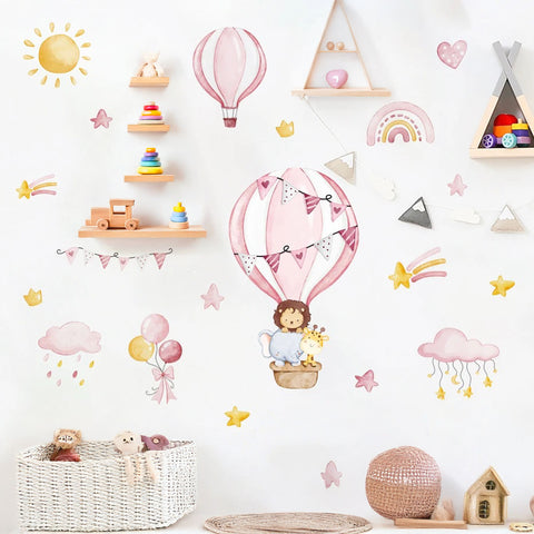 Nursery Animal Wall Sticker Set