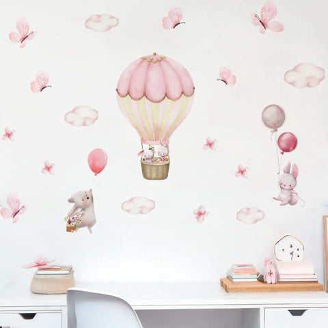 Nursery Butterfly and Balloon Set