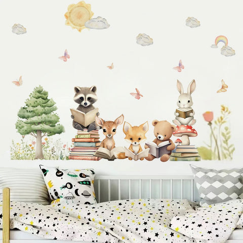 Nursery reading wall decor