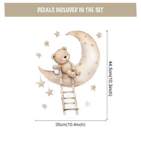 Nursery stars wall art