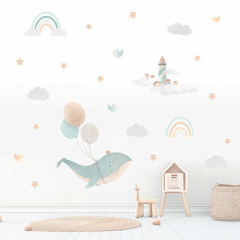 Ocean Theme Wall Stickers