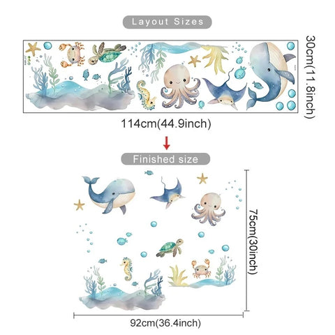 Octopus Sea Life Sticker