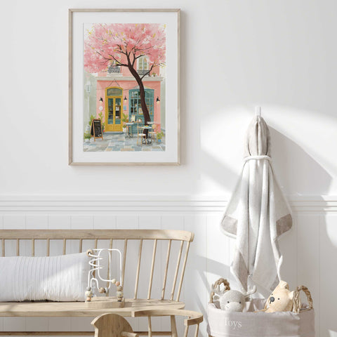 Paris travel-inspired artwork print