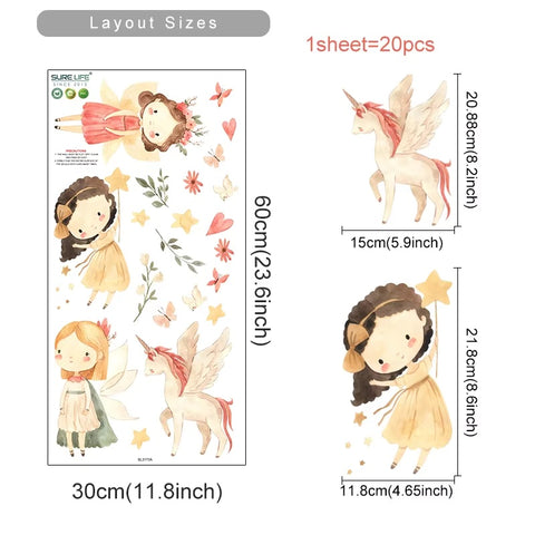 Pastel Forest Animal Stickers