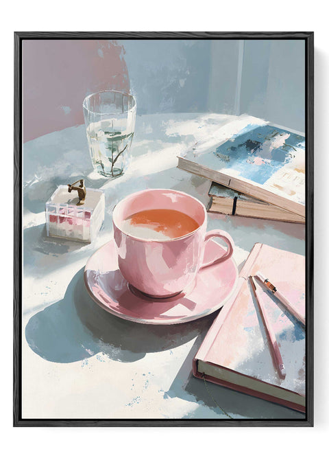 Pastel kitchen decor print